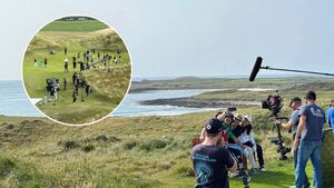 Hollywood film production comes to Mayo golf course