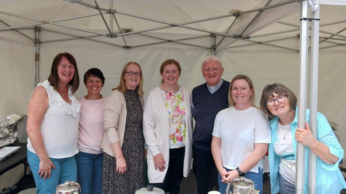 Best wishes: Great turnout for Mayo parish priest's final masses
