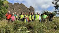 Local Notes: Walkers taking part in the Tochar Phadraig Walk from Ballintubber to Croagh Patrick.