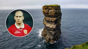 Manchester United legend takes in Mayo scenery during trip to Ireland
