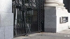 'Delusional' man accused of ramming gates at Government Buildings and Áras an Uachtaráin 'Delusional' man accused of ramming gates at Government Buildings and Áras an Uachtaráin