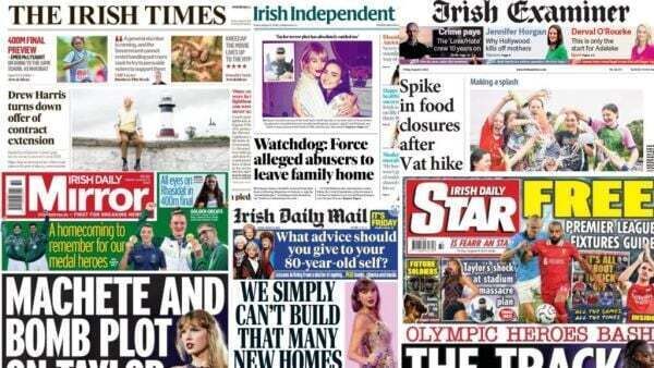 What the papers say: Friday's front pages