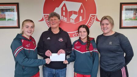Local Notes: Ballintubber GAA Club make sponsorship contribution to Mayo LGFA U16 girls.