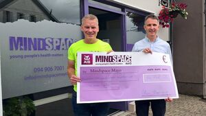 Alan's gruelling feats benefit Mindspace Mayo