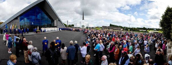 The Rosary Procession at the National Novena on the 15th of August. Photo credit: The Commercial Photographer.