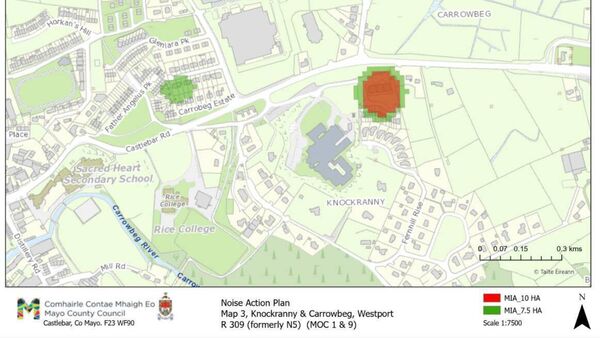 Residents impacted by excessive noise in certain Mayo areas