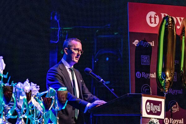 Interim CEO of the FAI David Courell, a native of Castlebar, told attendees the organisation is involved in negotiations with Mayo County Council to acquire the old swimming pool building adjacent to Celtic Park for the club to expand its current facilities. Picture: Castlebar Celtic FC Interim CEO of the FAI David Courell, a native of Castlebar, told attendees the organisation is involved in negotiations with Mayo County Council to acquire the old swimming pool building adjacent to Celtic Park for the club to expand its current facilities. Picture: Castlebar Celtic FC