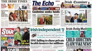 What the papers say: Tuesday's front pages