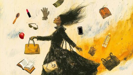 The mystery and magic of a lady's handbag