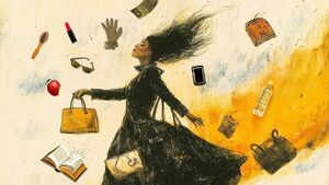 The mystery and magic of a lady's handbag The mystery and magic of a lady's handbag