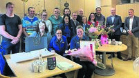 Mayo store manager congratulated on 20 years with the company