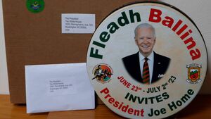 Letter from Biden to Ballina musician to be auctioned as part of ongoing campaign Letter from Biden to Ballina musician to be auctioned as part of ongoing campaign