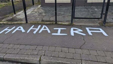 IRA graffiti at Orange Hall being treated as sectarian hate crime