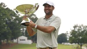 Scottie Scheffler wins Tour Championship title to claim FedEx Cup and €22m prize Scottie Scheffler wins Tour Championship title to claim FedEx Cup and €22m prize