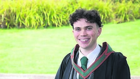 Best wishes: Mayo man graduates with an Honours Bachelor of Science