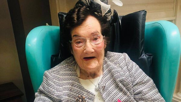 Mary Durkan St. Attracta`s Residence Hagfield, Charlestown and Swinford who celebrated her 100th birthday recently. All in St Attracta`s residence congratulate her on this auspicious and noteworthy achievement. 
