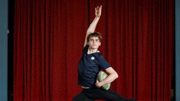 Former schoolboy rugby player lands spot at prestigious Italian ballet academy