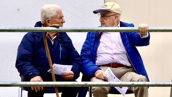When great Gaels meet! - Sean Carter and Eddie Walsh, esteemed Killawalla elders, discuss team selection and possible outcome prior to the recent Ballintubber v Breaffy clash in Clogher. Picture by Tom Quinn. When great Gaels meet! - Sean Carter and Eddie Walsh, esteemed Killawalla elders, discuss team selection and possible outcome prior to the recent Ballintubber v Breaffy clash in Clogher. Picture by Tom Quinn.