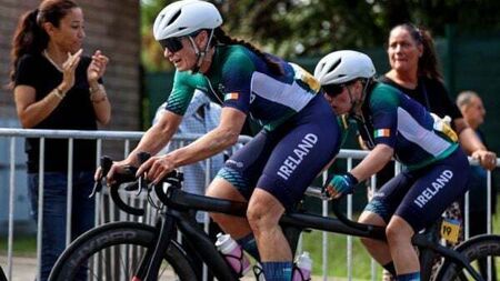 Paralympics: Katie-George Dunlevy and Linda Kelly win silver in women’s B road race