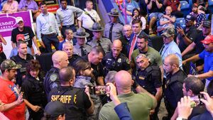 Fianna Fáil MAGA supporters and a canary-yellow shirt