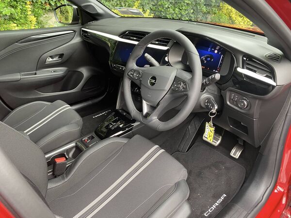 Opel say the inside of the new Corsa is a ‘digitally detoxed space’ with an intuitive and ergonomic cockpit. Opel say the inside of the new Corsa is a ‘digitally detoxed space’ with an intuitive and ergonomic cockpit.