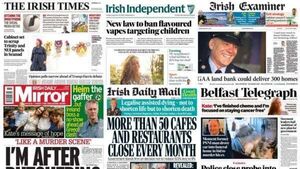 What the papers say: Tuesday's front pages
