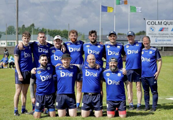 Breaffy Rounders men's team. Back row, from left: Nathan McHale, Mark Jennings, Stephen Jordan, Leo Cannon, Jamie Murphy, Victor del Rosal (C), Mervyn Fitzgerald, Seamus Lunn. Front row, from left: Colin Cannon, Patrick Henneghan, Colm Jordan, Steven Hardcastle. Breaffy Rounders men's team. Back row, from left: Nathan McHale, Mark Jennings, Stephen Jordan, Leo Cannon, Jamie Murphy, Victor del Rosal (C), Mervyn Fitzgerald, Seamus Lunn. Front row, from left: Colin Cannon, Patrick Henneghan, Colm Jordan, Steven Hardcastle.