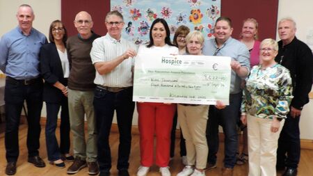 Local Notes: Proceeds of Kilmovee 5km and 10km presented to Mayo Roscommon Hospice.
