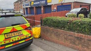 Murder hunt launched after woman’s body found in garage in Belfast Murder hunt launched after woman’s body found in garage in Belfast