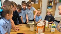 Local Notes: Students from Owenbeg NS, Easkey, cook with fresh produce from their school garden.