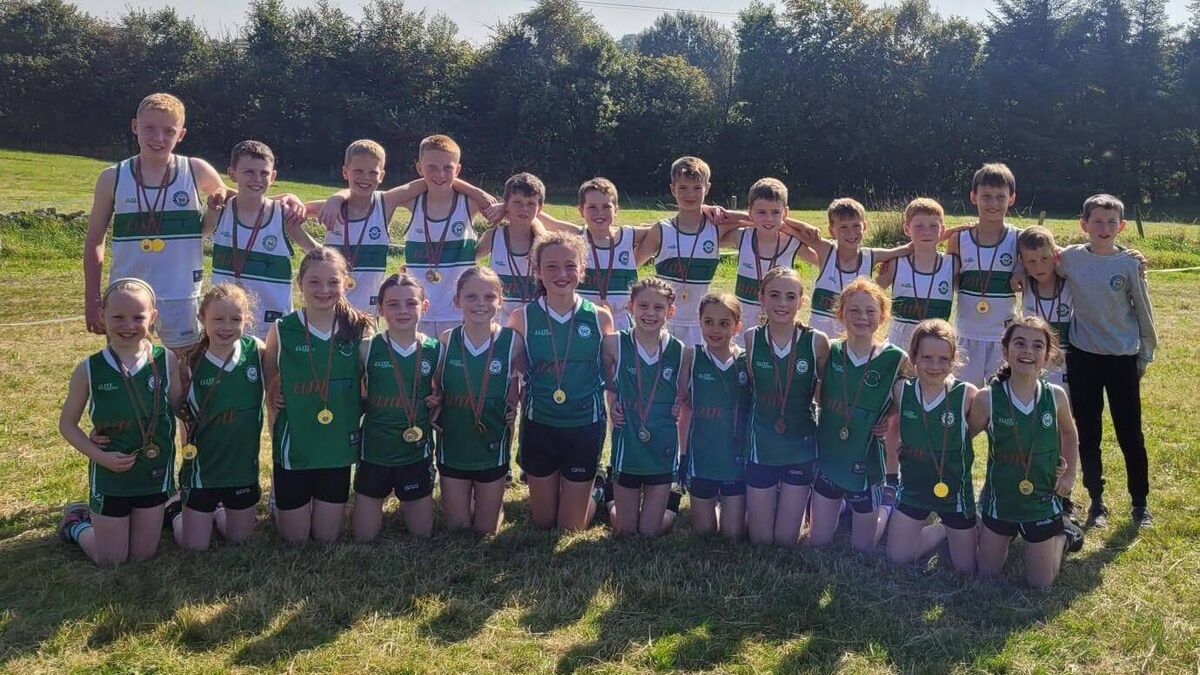 Local Notes: Young athletes from St Attracta's NS, Charlestown win 25 medals at the East Mayo Schools Cross Country competition.