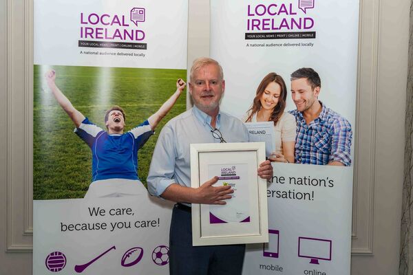 Western People columnist Conor McGuire is pictured at the awards. Western People columnist Conor McGuire is pictured at the awards.