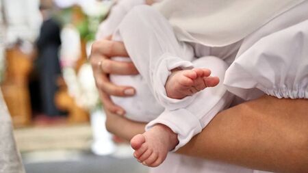 Congratulations: Family celebrate recent Ballina baptism