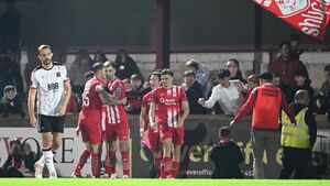 A tale of two penalties as Rovers beat Dundalk A tale of two penalties as Rovers beat Dundalk
