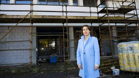 Work is 'intermittent' on long-delayed health centre