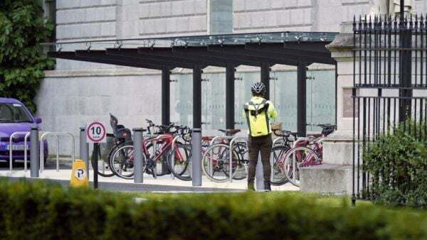 Final cost of Leinster House bike shed likely to rise to allow e-bike charging