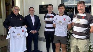 Local Notes: Ballinrobe Rugby Club are sponsored new jerseys by The Lodge at Ashford. Local Notes: Ballinrobe Rugby Club are sponsored new jerseys by The Lodge at Ashford.