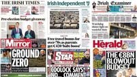 What the papers say: Tuesday's front pages