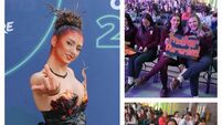 Local Notes: Kate Hannon, Enniscrone, models creation entitled 'Mother Demented' at National Finals of Junk Kouture.