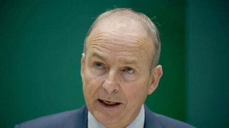 Irish and UK ministers say ‘politics is only way’ to de-escalate Middle East