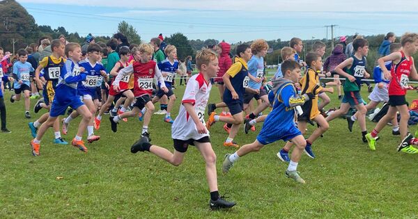 There was fierce competition among the 3rd and 4th Class Boys.