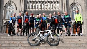 Mayo cyclists complete sporting and spiritual pilgrimage Mayo cyclists complete sporting and spiritual pilgrimage