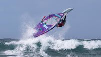 Windsurfers enjoy a little 'Mayo Mayhem"