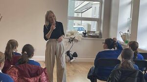 RTE weather presenter visits Mayo schools