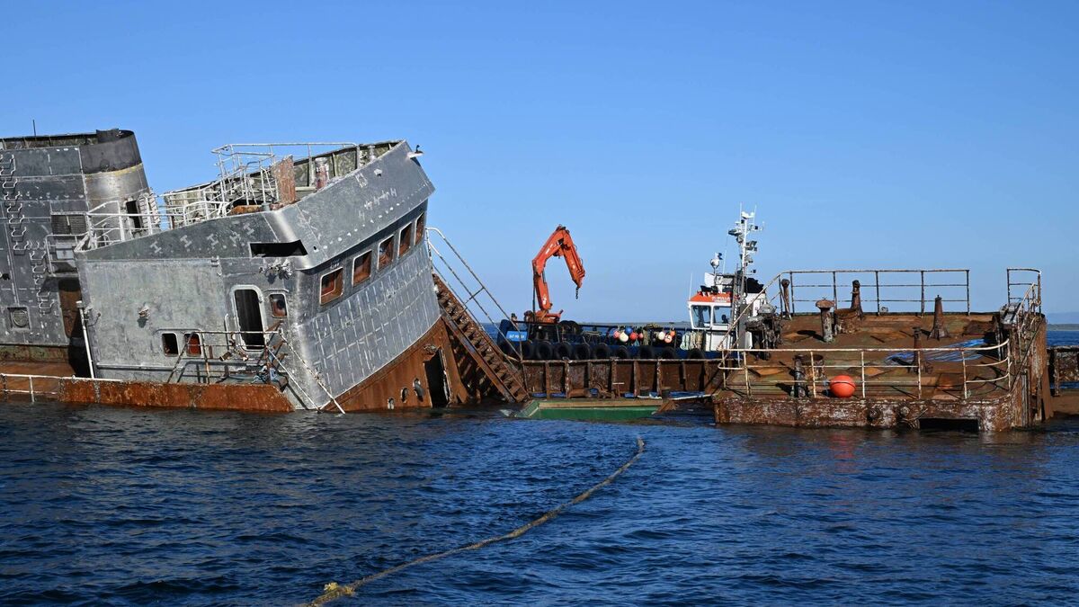 Sunken ship in Mayo is already a success