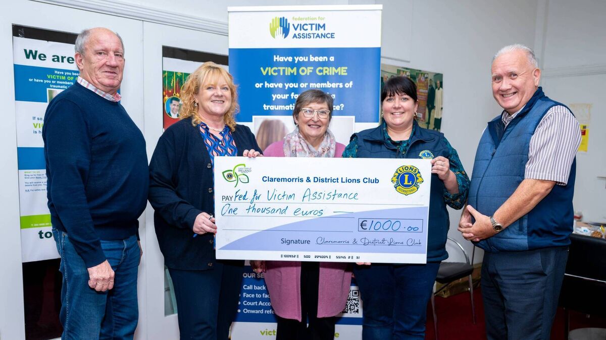 Local Notes: Lions support charity based in Kiltimagh