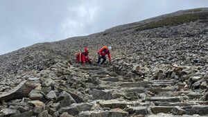 Man rescued from Croagh Patrick after getting into difficulty during Storm Ashley