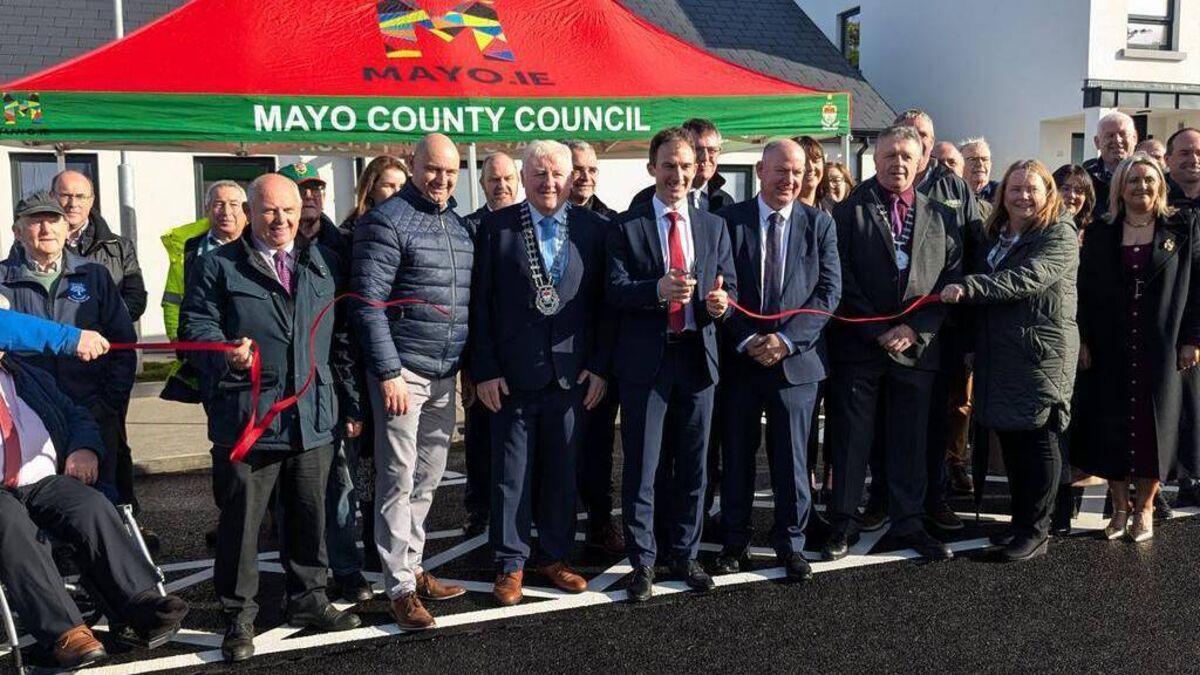 New housing development officially opened in Mayo