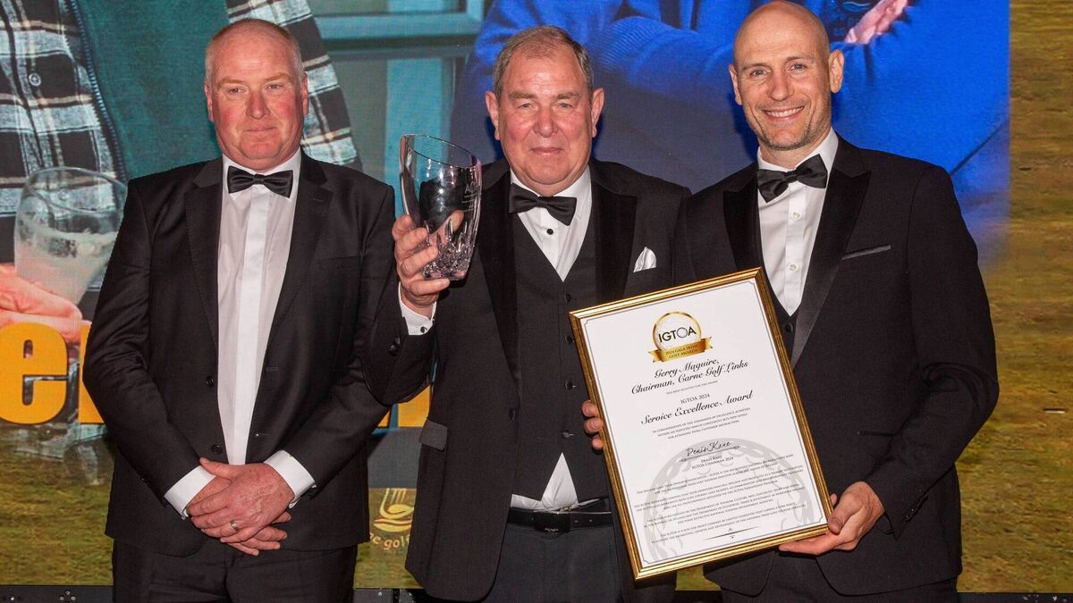 Industry recognition for local golf personalities