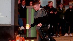 Vigil held in Dundalk for missing schoolboy Kyran Durnin Vigil held in Dundalk for missing schoolboy Kyran Durnin